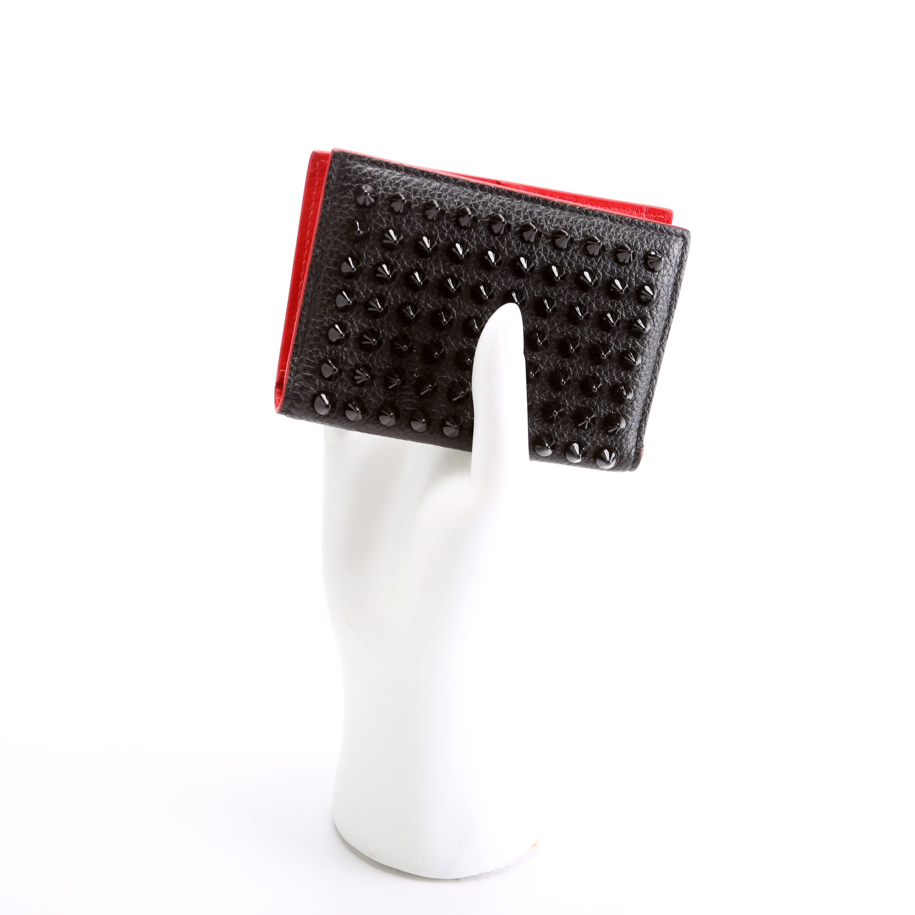 Sifnos Calfskin Spikes Card Holder