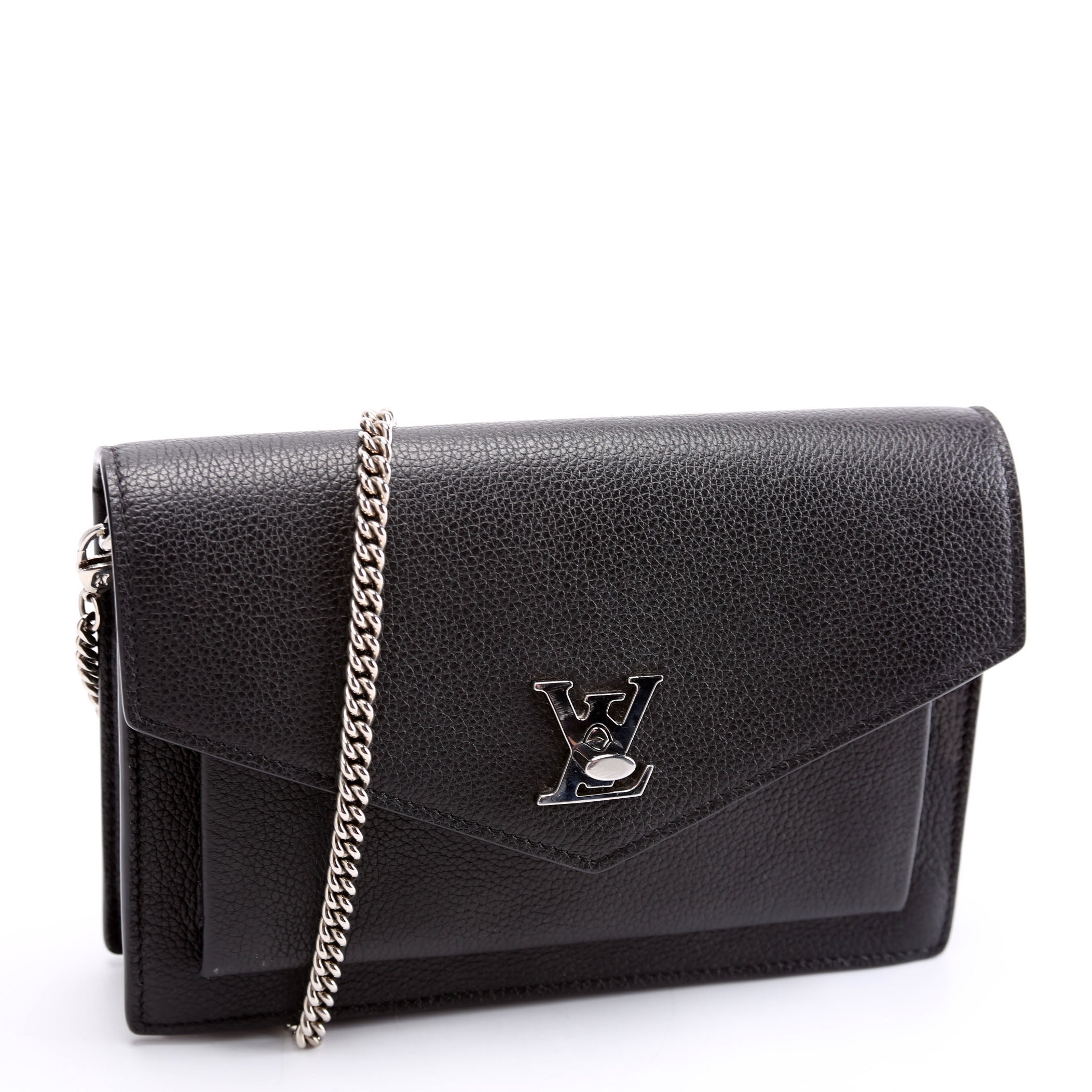 Mylockme Chain Pochette Nv Black/Silver