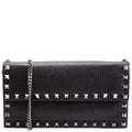 Rockstud Clutch With Chain Black