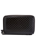 Gucci 449246 Micro Guccissima Travel Wallet Black