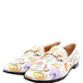 Jordaan Loafers Pikarar Size 38 White
