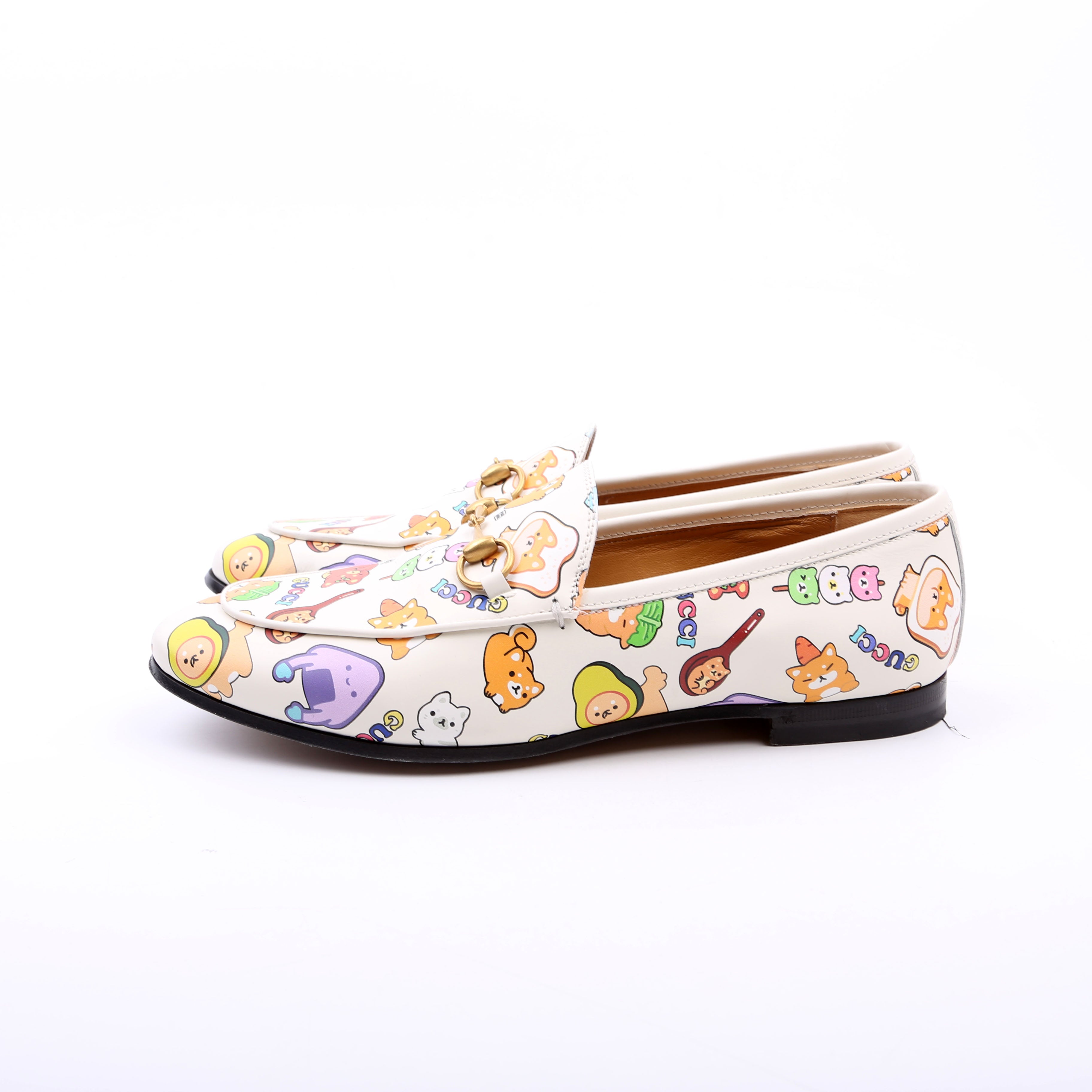 Jordaan Loafers Pikarar Size 38 White