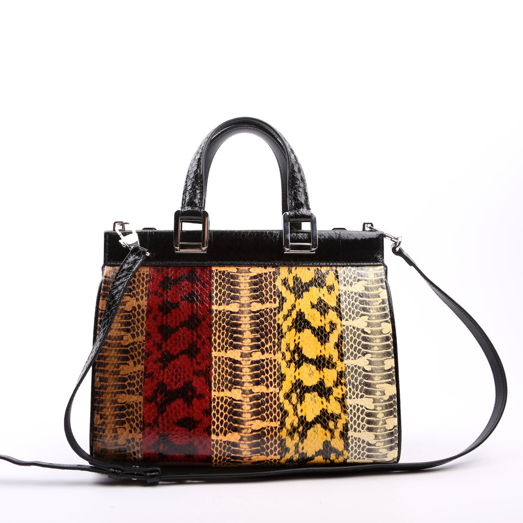 569712 Zumi Top Handle Medium Python Multicolor