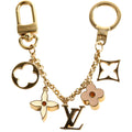 Fleur De Monogram Bag Charm