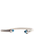 Classic Cable 5MM 925/Pave/Topaz