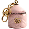 725109 GG Marmont Coin Purse Key Chain Pink