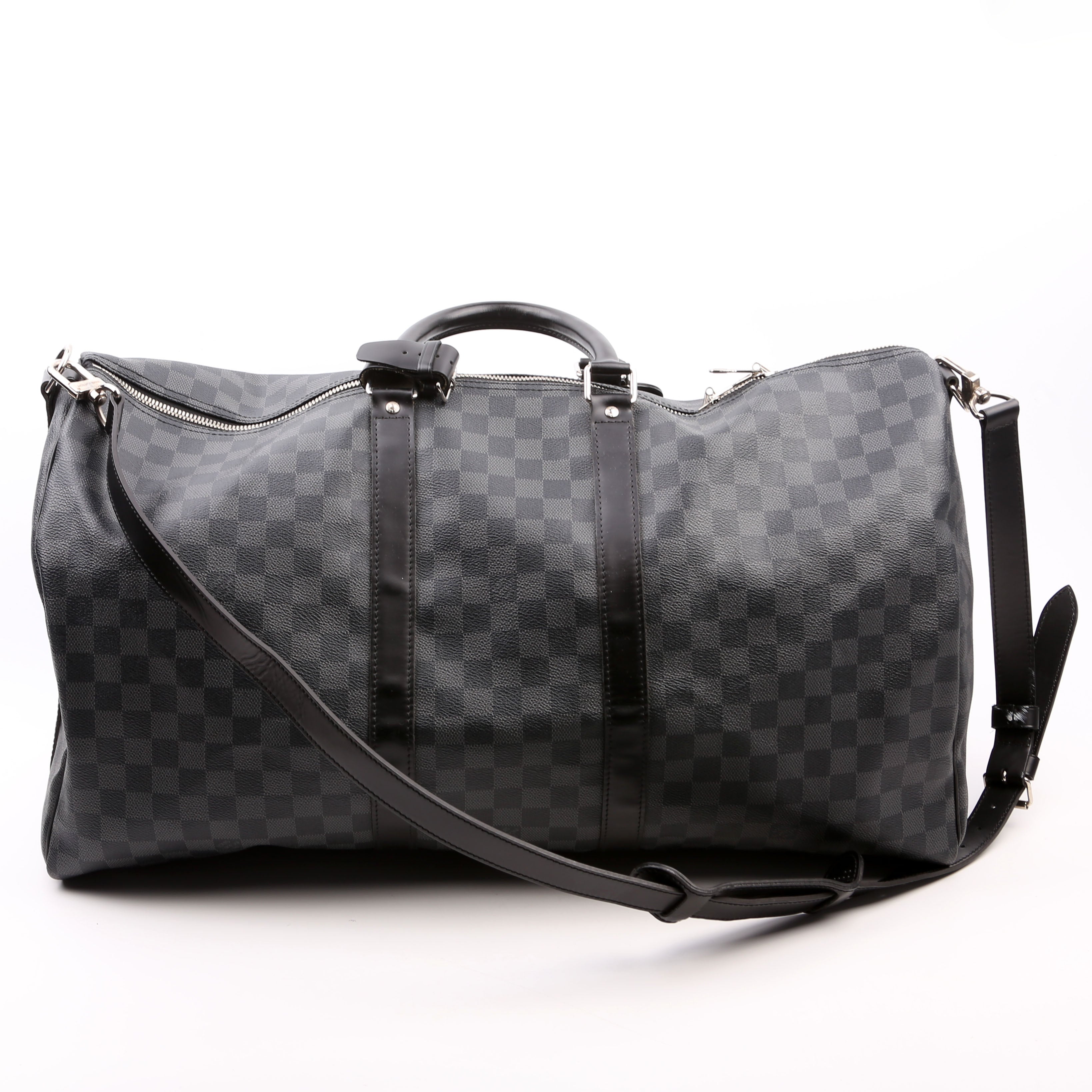 Keepall 55 Damier Graphite Bandouliere