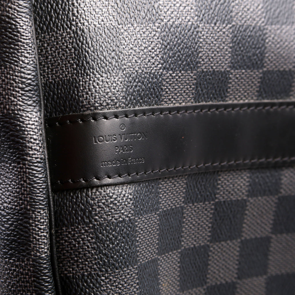 Keepall 55 Damier Graphite Bandouliere