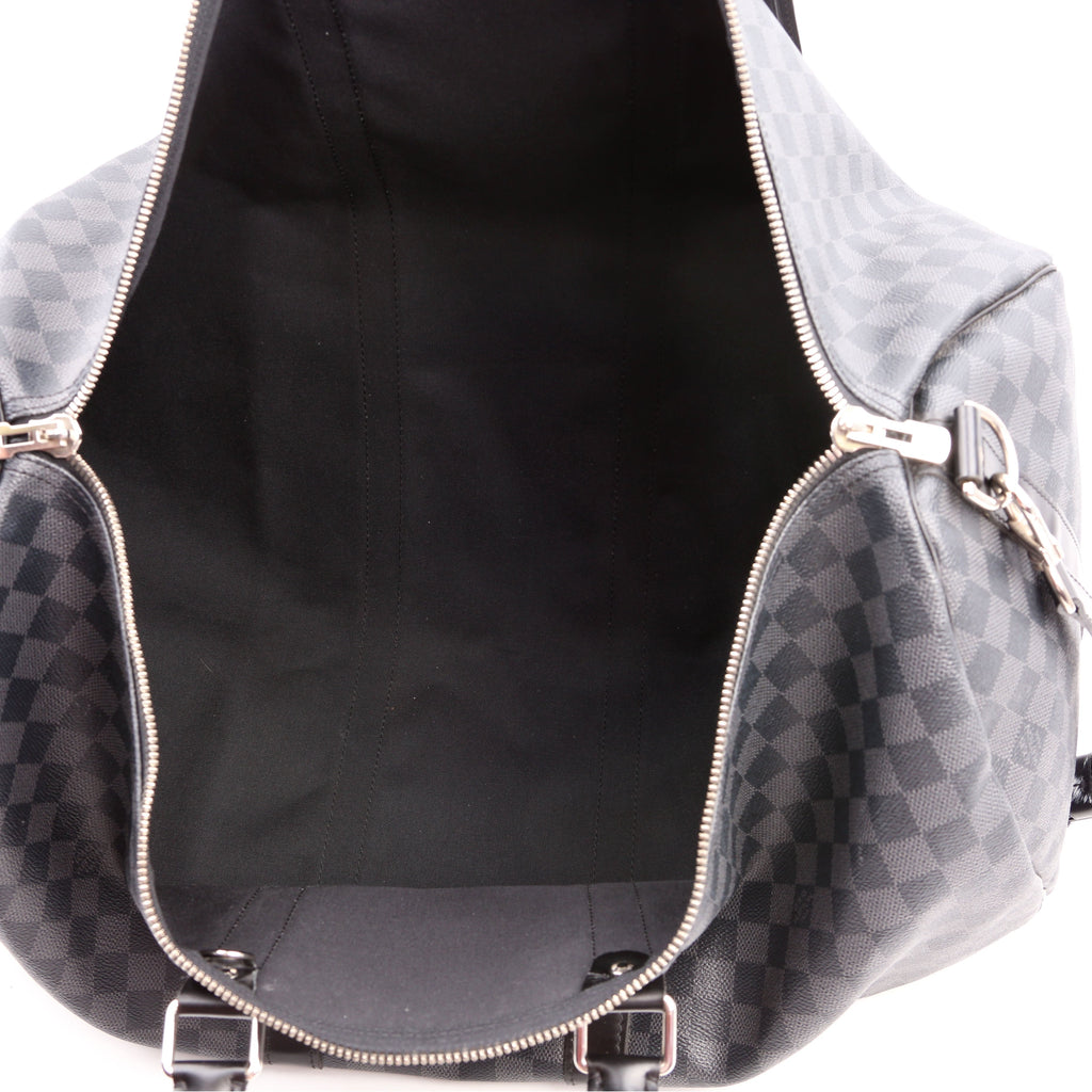 Keepall 55 Damier Graphite Bandouliere