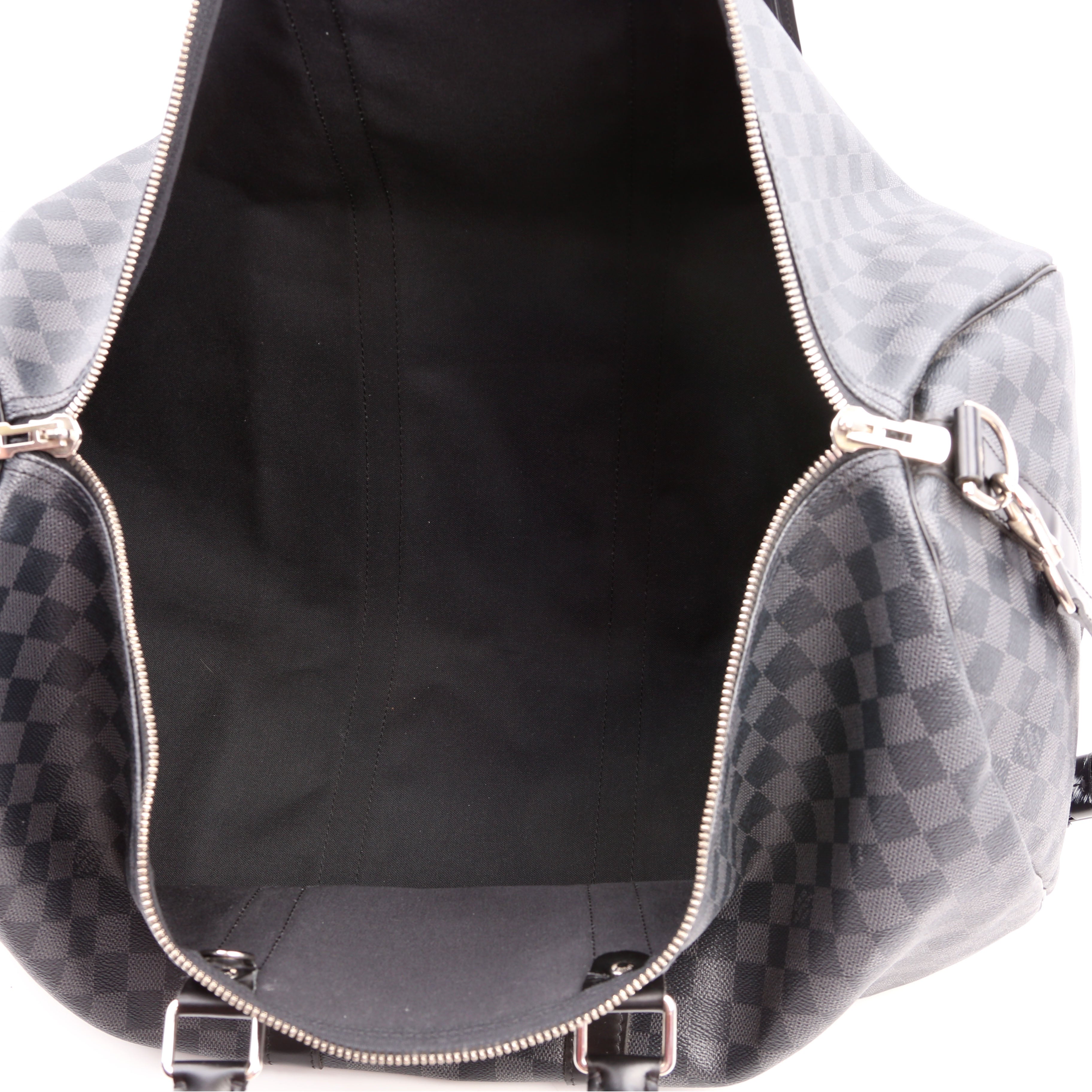 Keepall 55 Damier Graphite Bandouliere