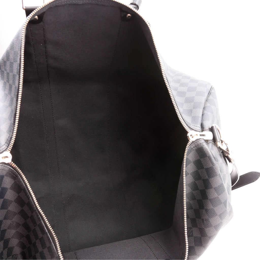 Keepall 55 Damier Graphite Bandouliere