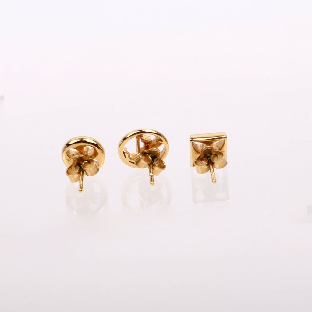 Crazy in Lock Earrings