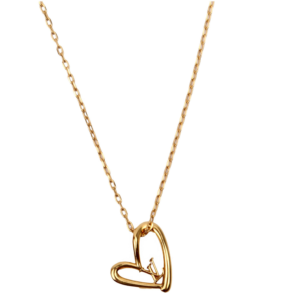 LV Collier Heart Foreign Love Pendant Necklace