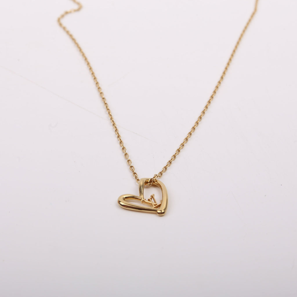 LV Collier Heart Foreign Love Pendant Necklace