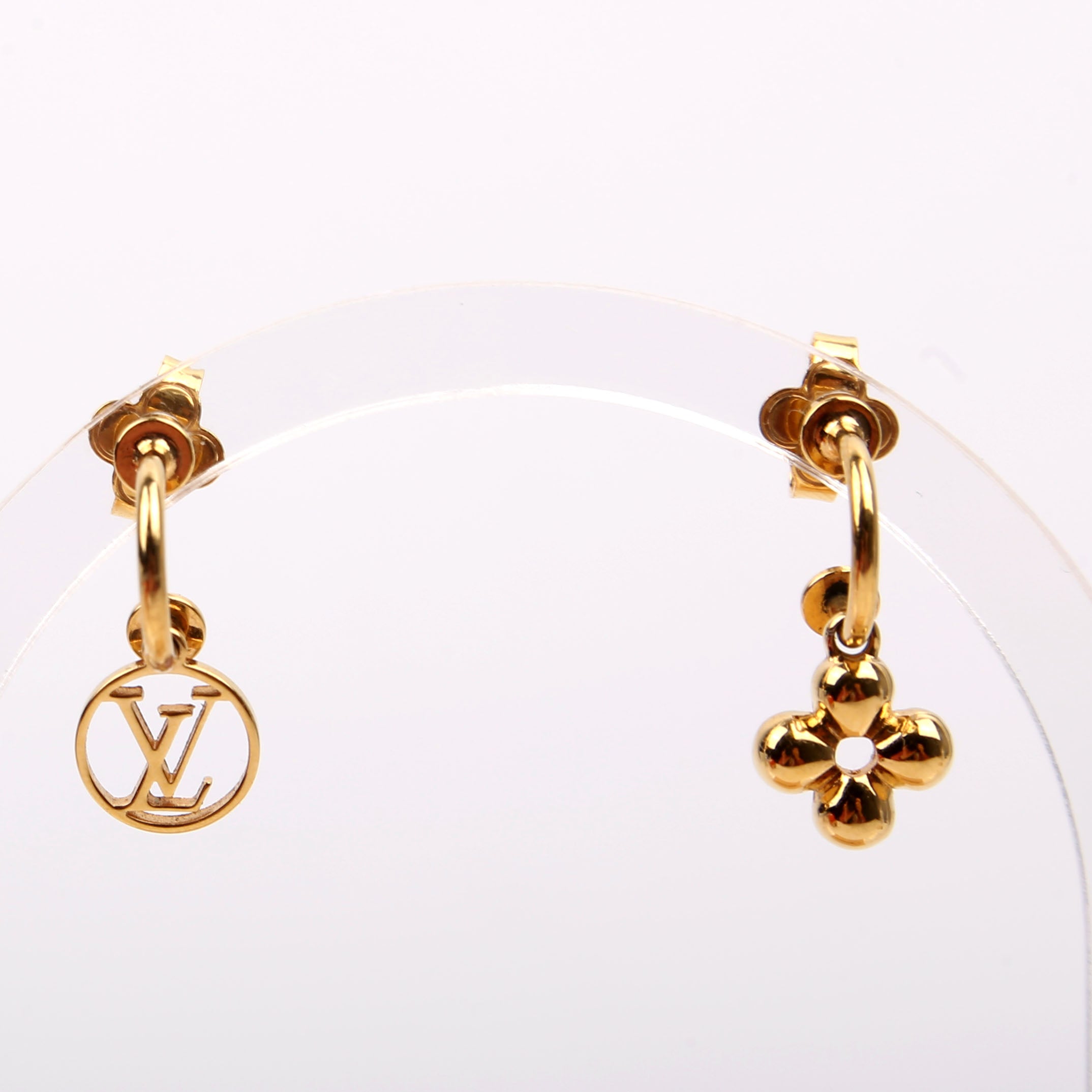 Blooming Drop Charms Earrings