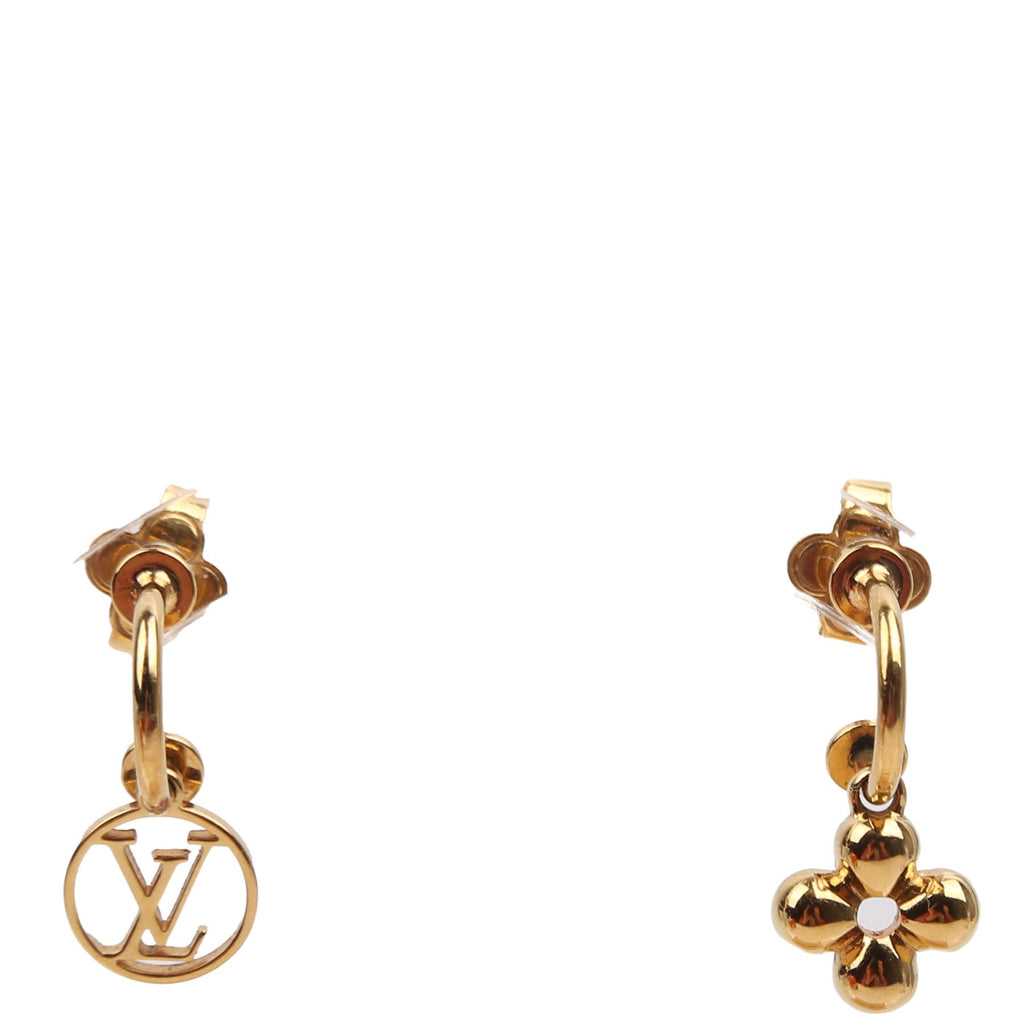 Blooming Drop Charms Earrings