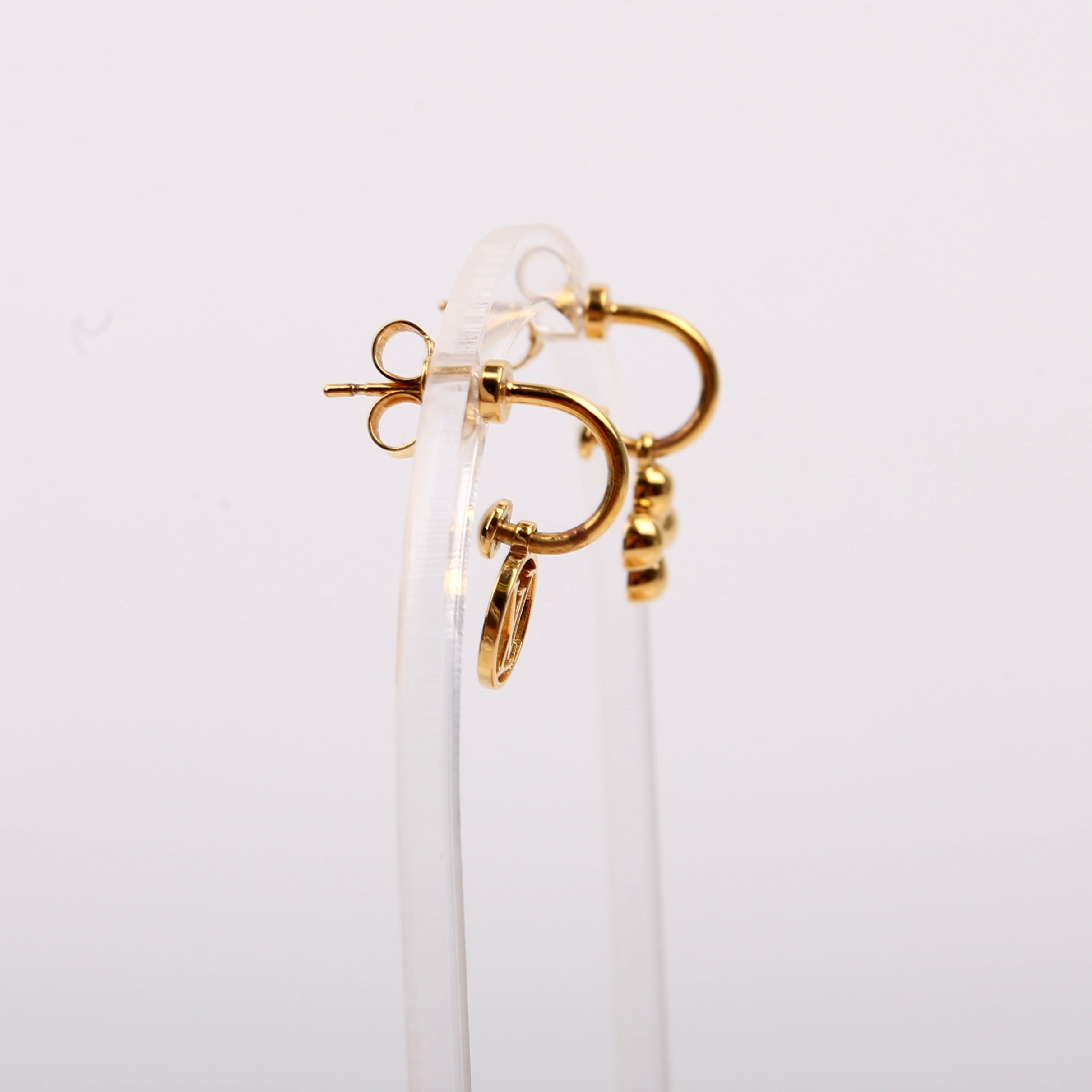 Blooming Drop Charms Earrings