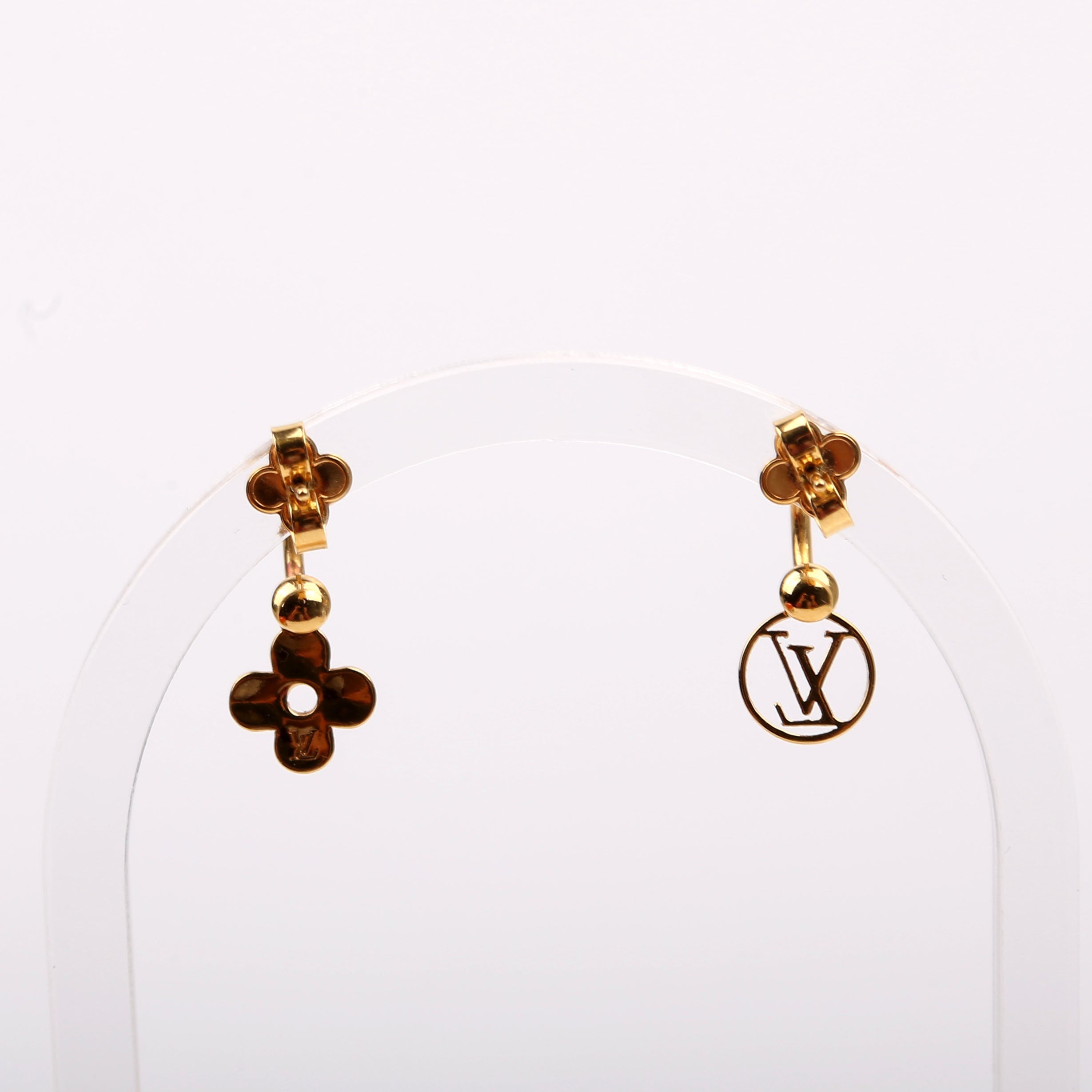 Blooming Drop Charms Earrings