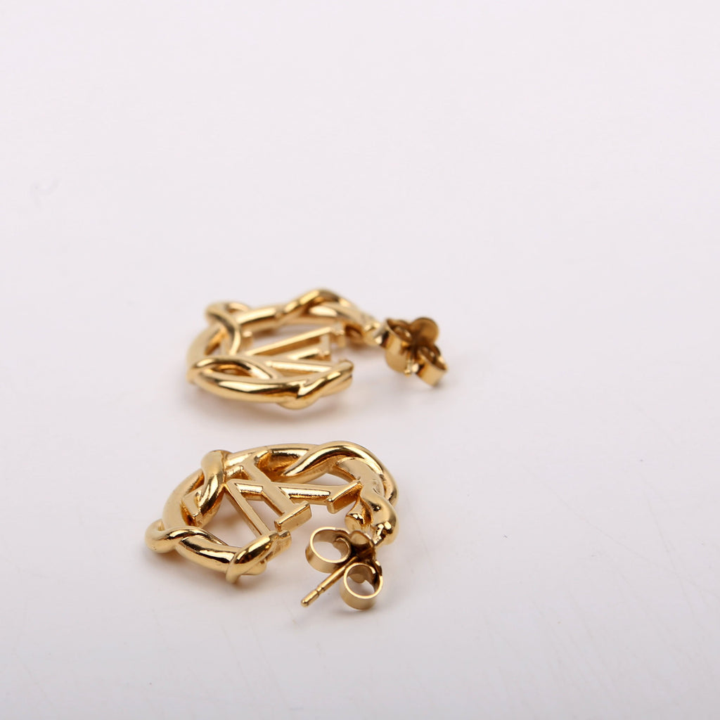 Garden Louise Hoop Earrings