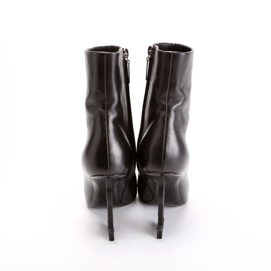 SAINT LAURENT Opyum 110 Booties Size 35 Black