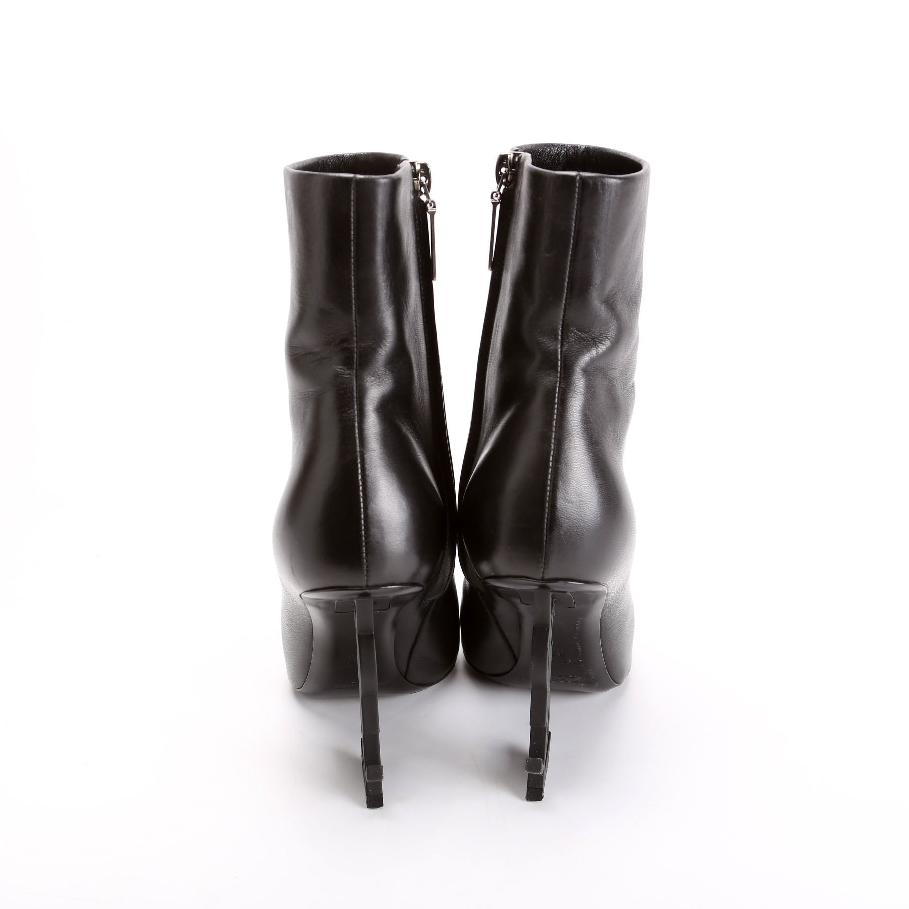 SAINT LAURENT Opyum 110 Booties Size 35 Black