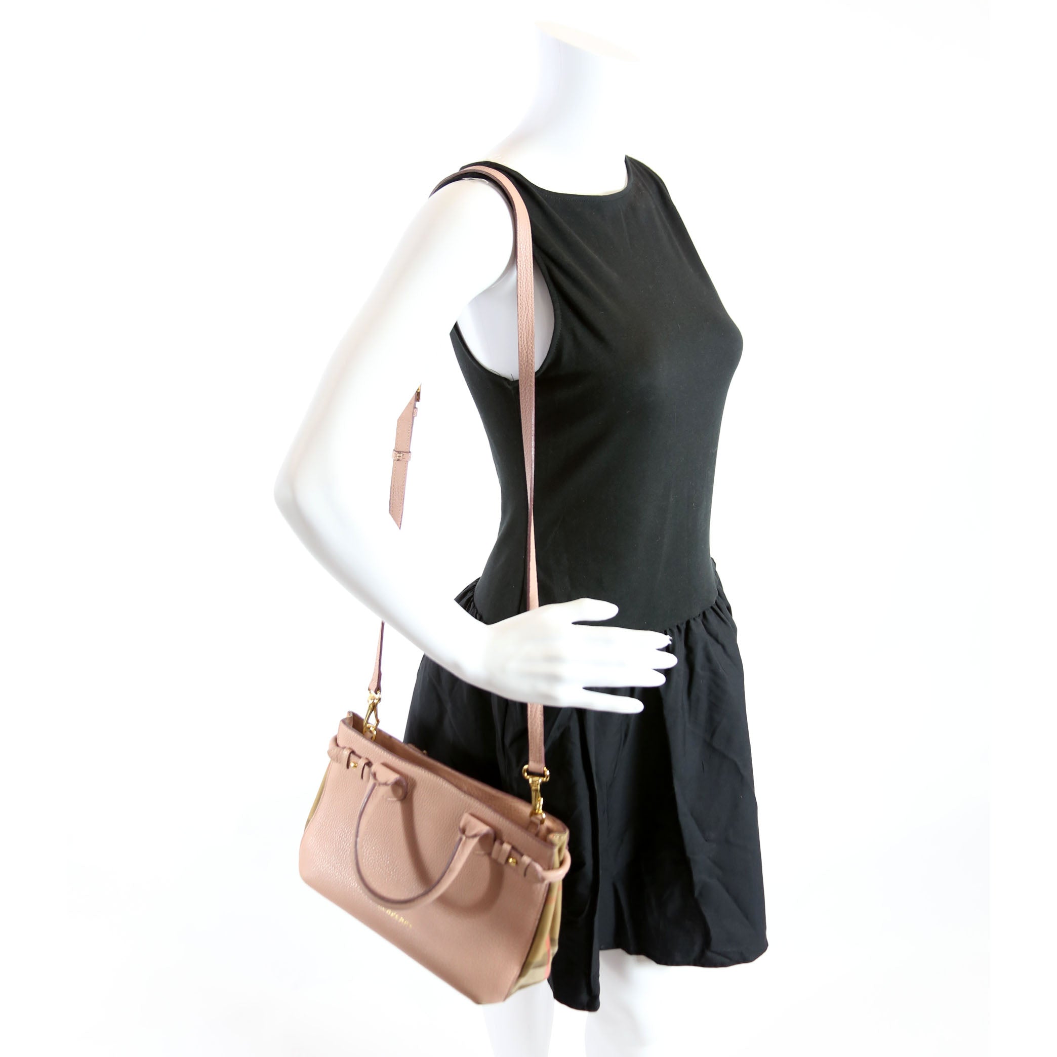 Banner Tote Small Pink