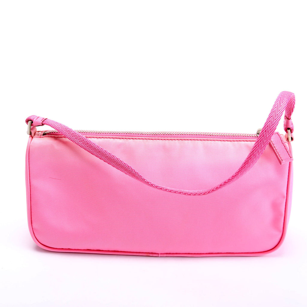 Tessuto Sport Zip Pochette Pink
