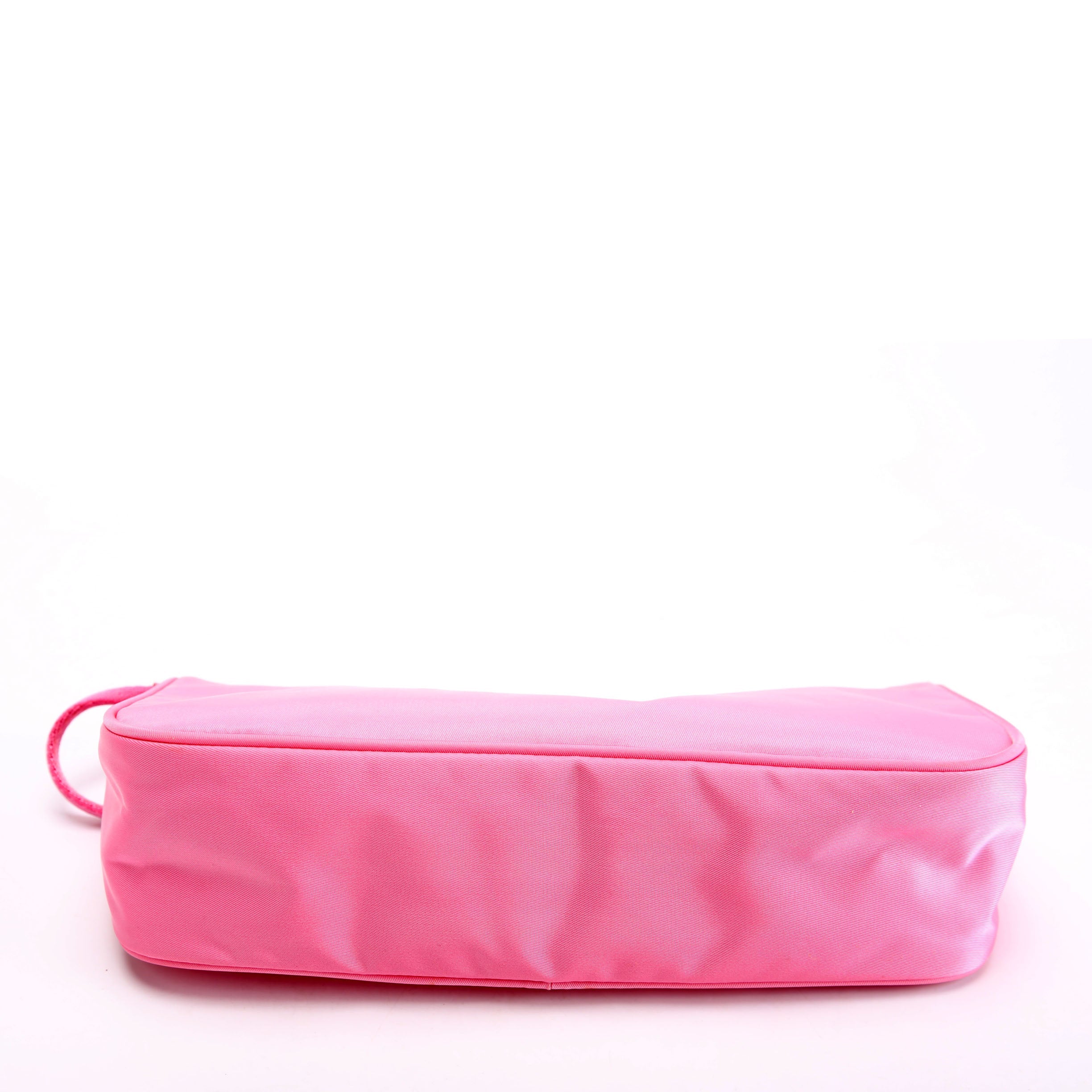 Tessuto Sport Zip Pochette Pink