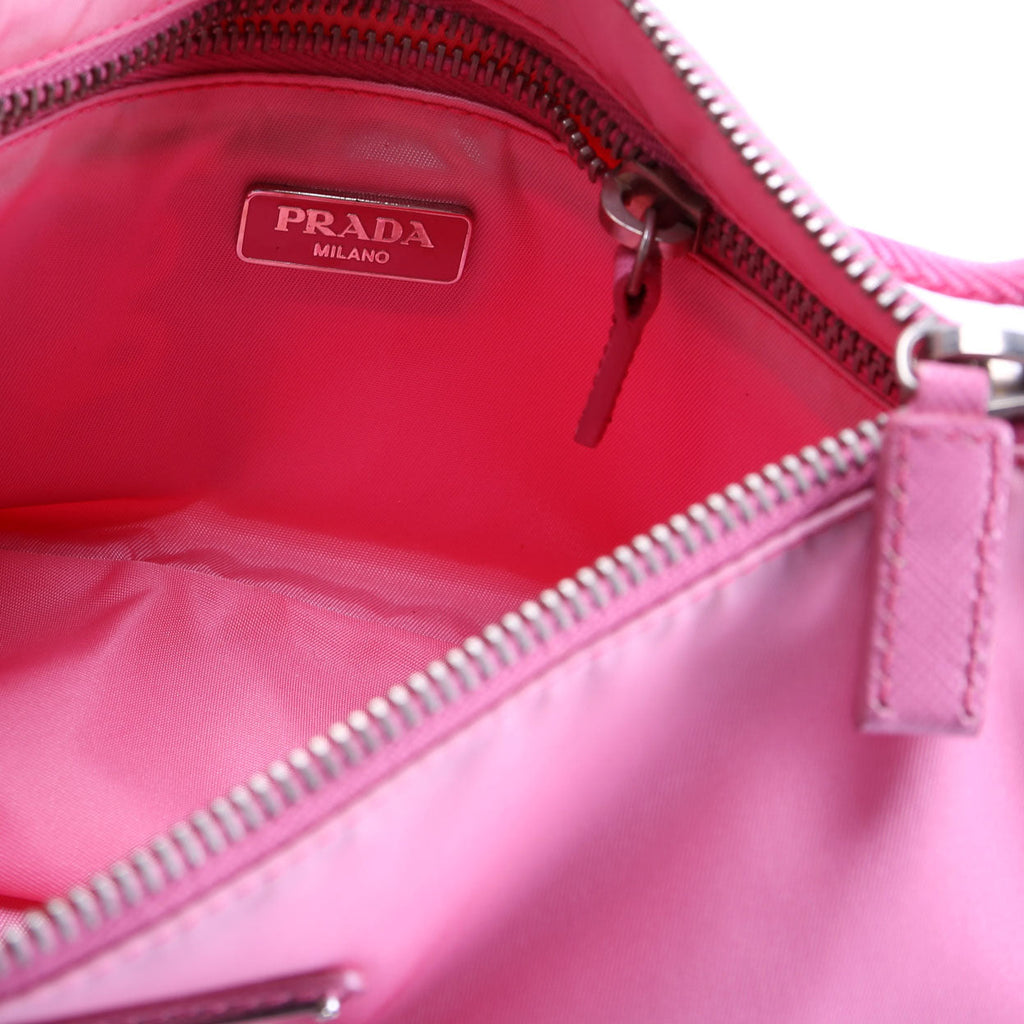 Tessuto Sport Zip Pochette Pink