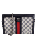Gucci 503877 GG Supreme Ophidia Small Chain Blue/Red/Beige