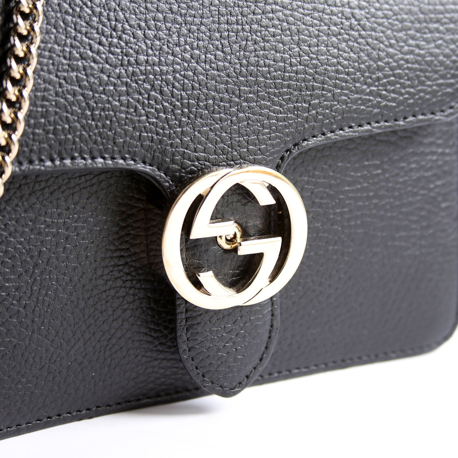 510304 Interlocking Small Xbody Black/Gold