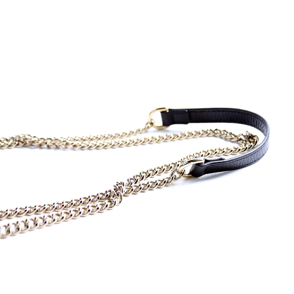 510304 Interlocking Small Xbody Black/Gold