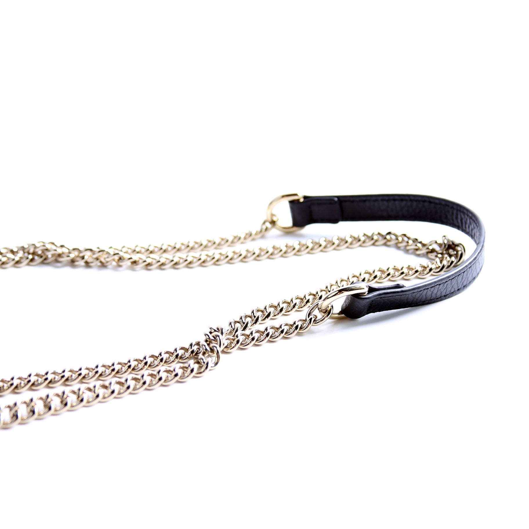510304 Interlocking Small Xbody Black/Gold