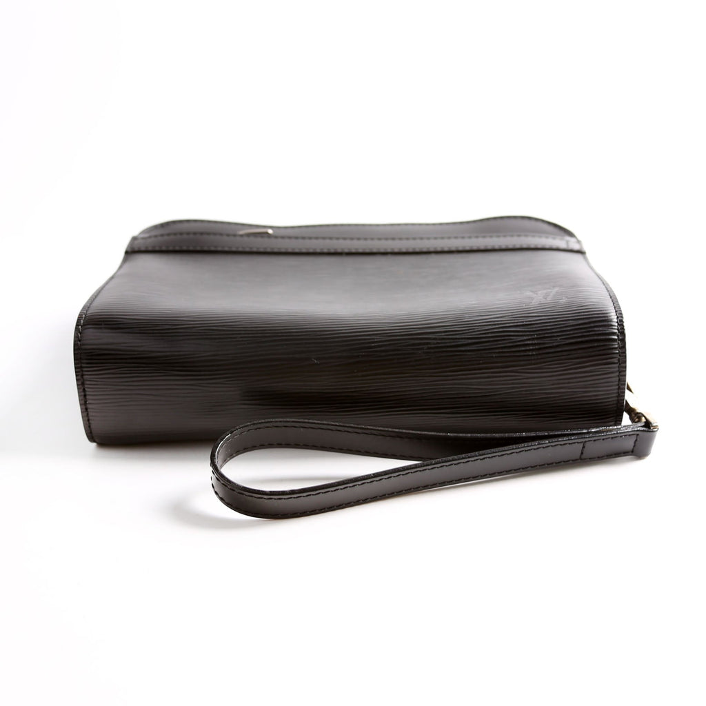 Hoche Zip Wristlet Epi Black