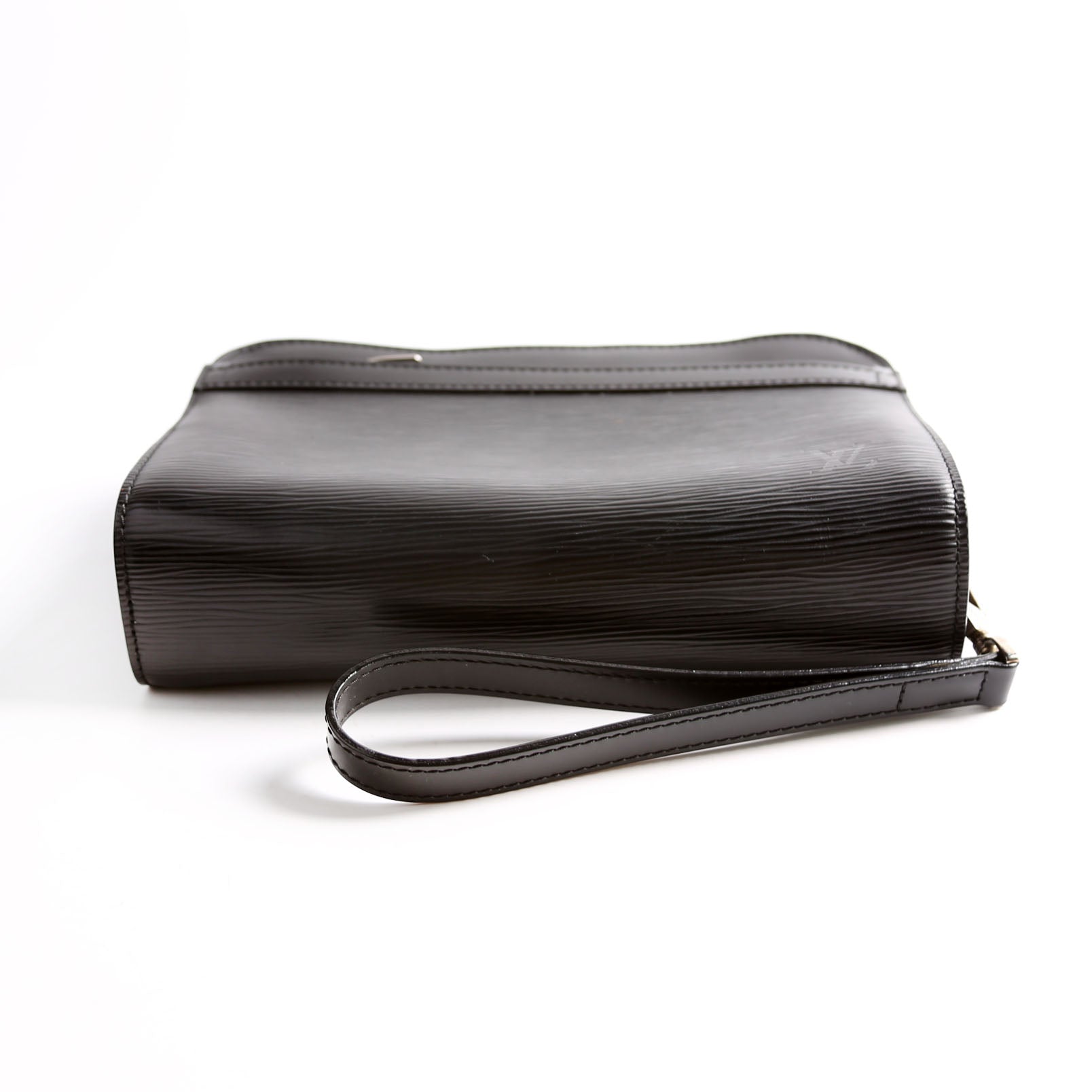 Hoche Zip Wristlet Epi Black