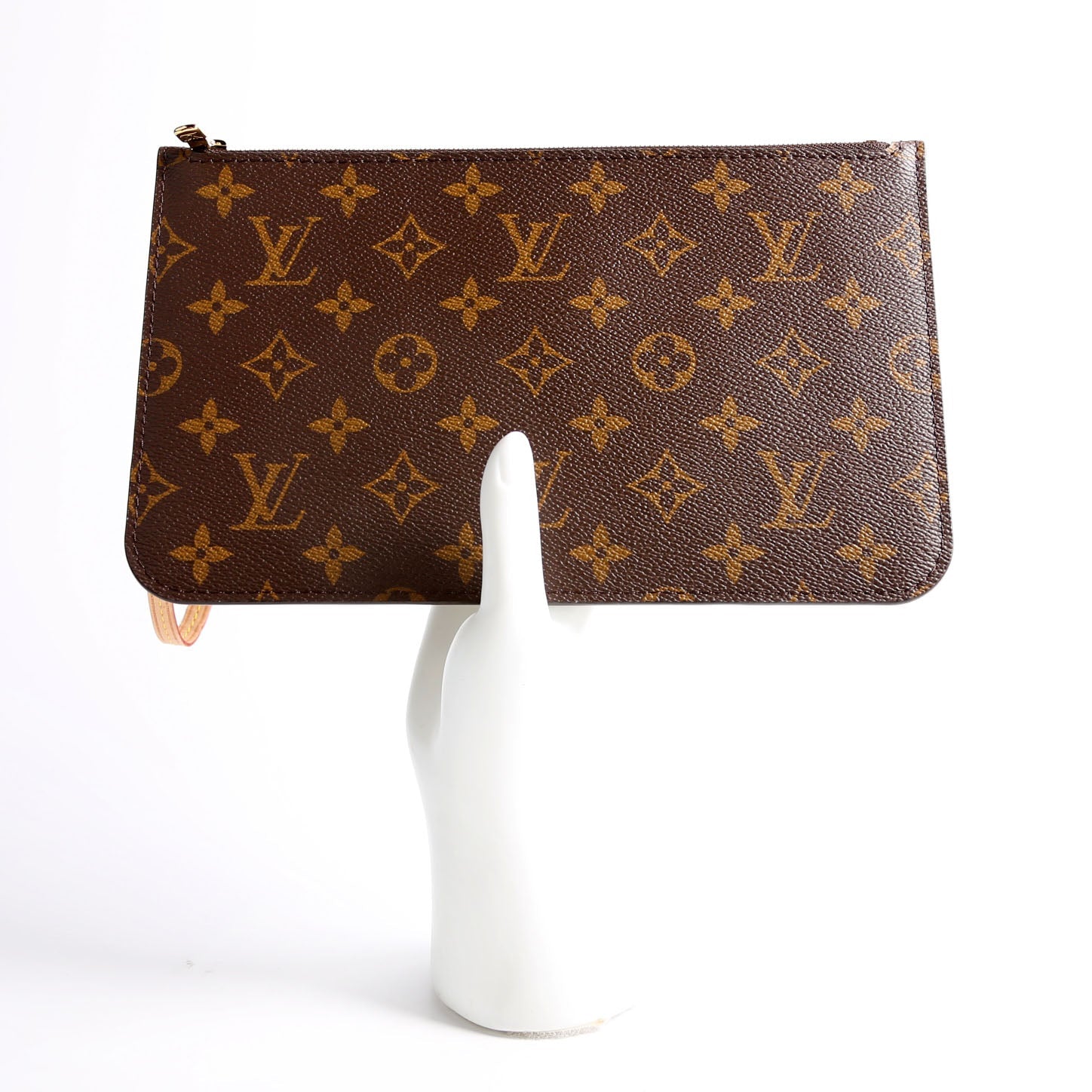 Pochette Only Monogram Neverfull Beige