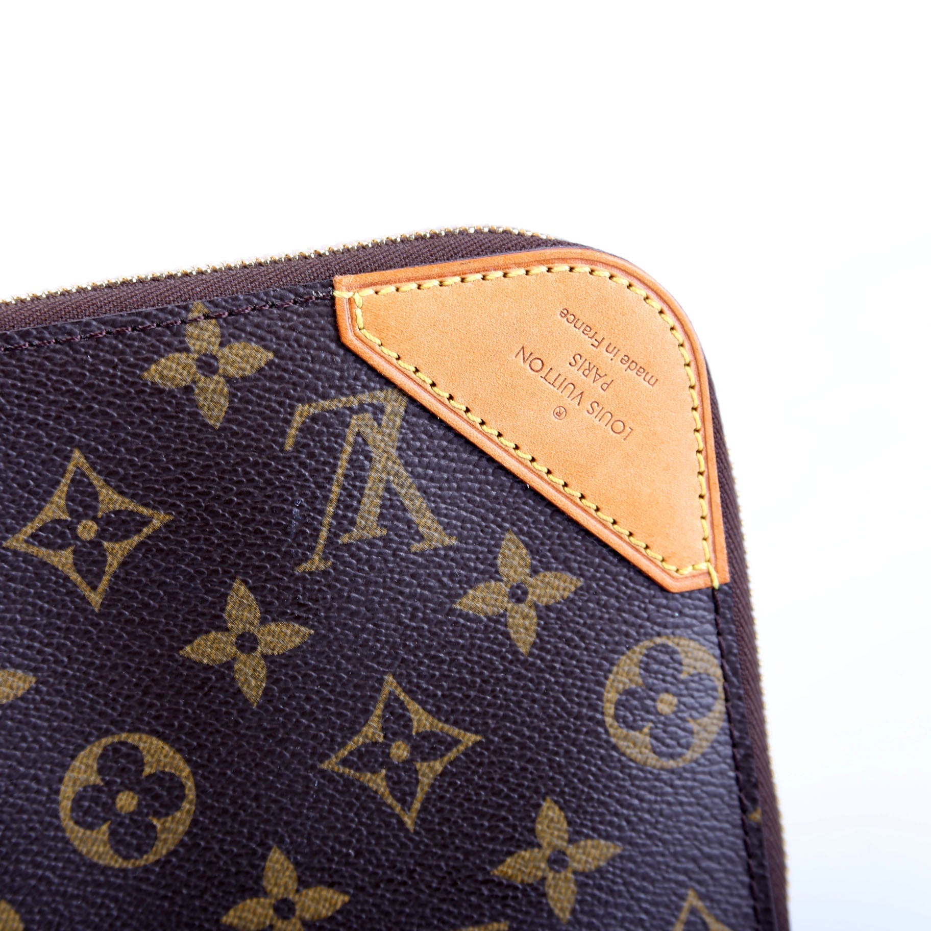 Five Tie Case Monogram