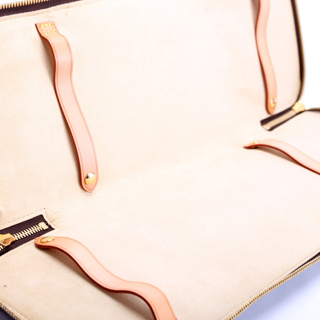 Five Tie Case Monogram