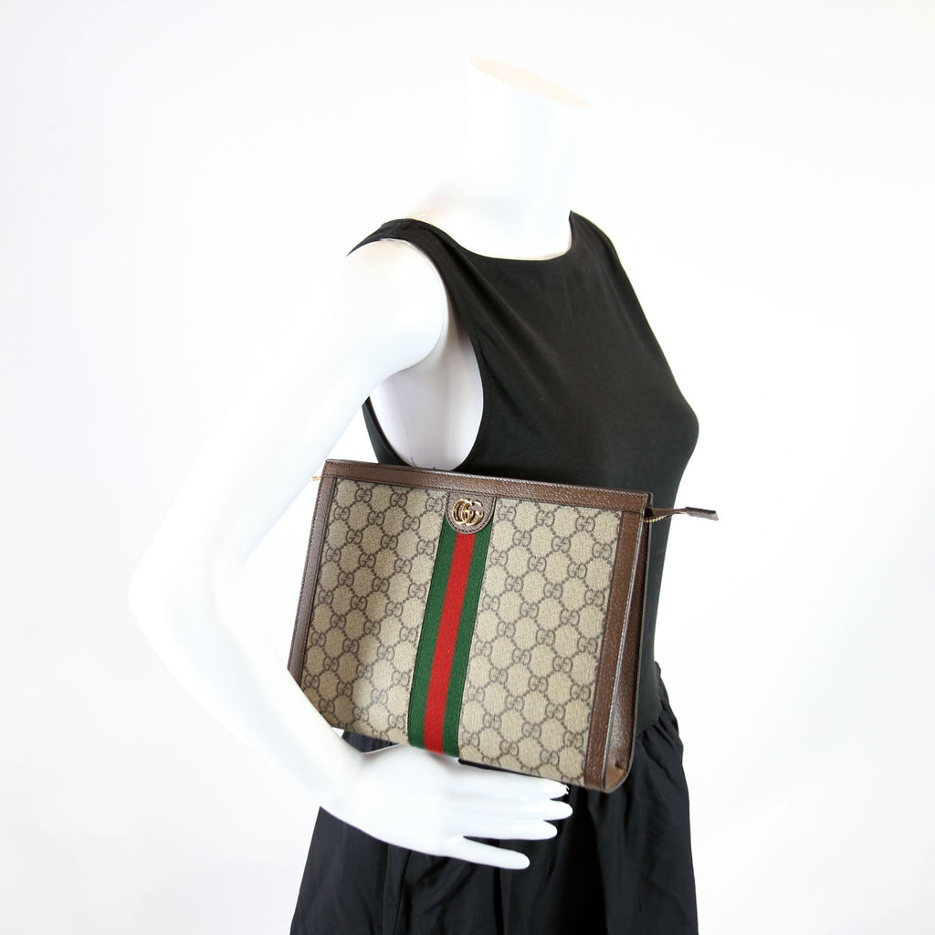625549 GG Supreme Ophidia Zip Pouch