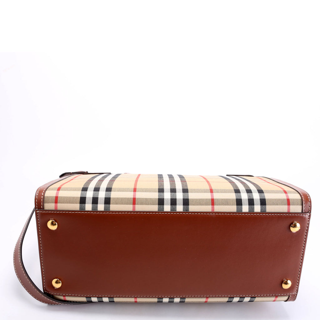 Title Vintage Check Medium Tote 8025274