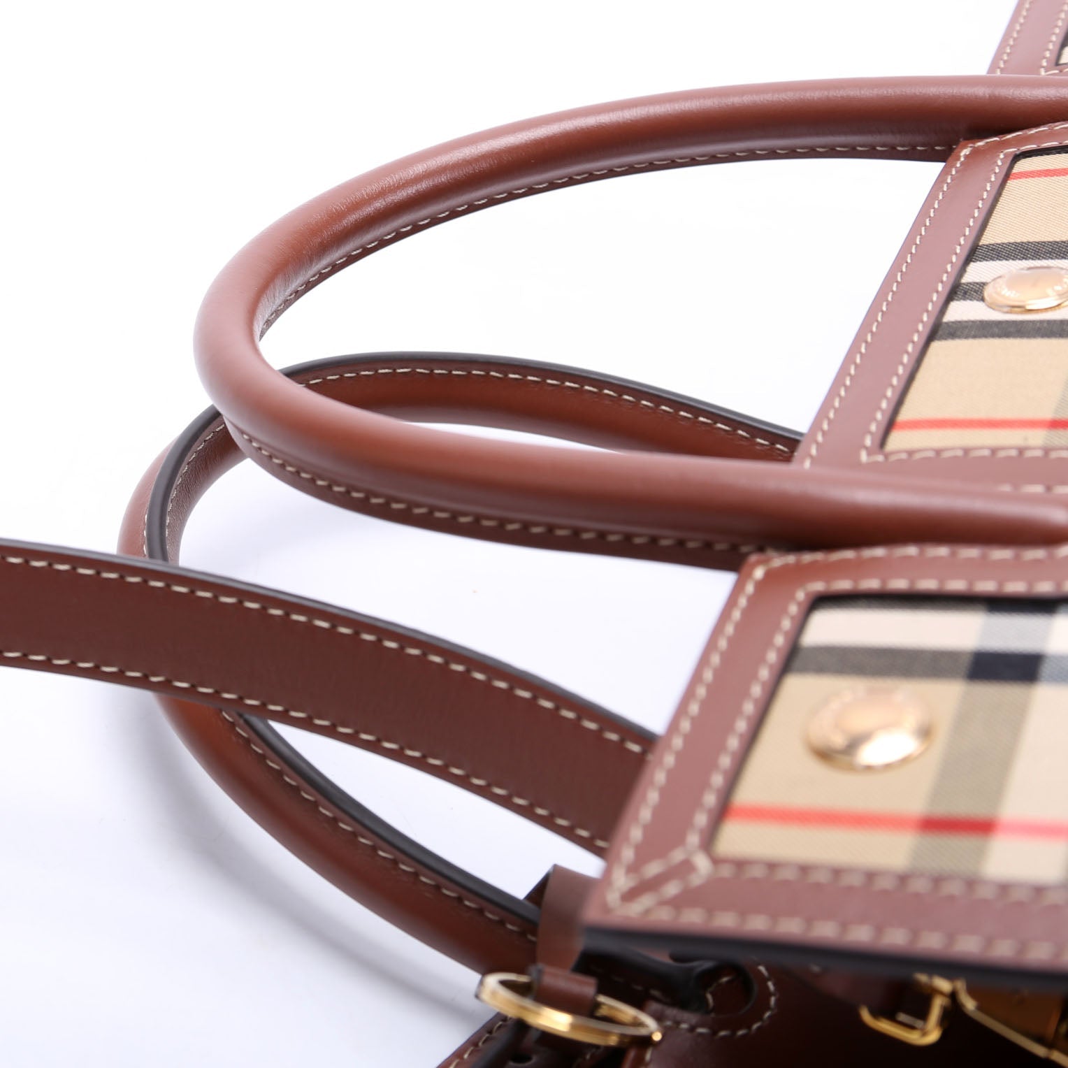 Title Vintage Check Medium Tote 8025274