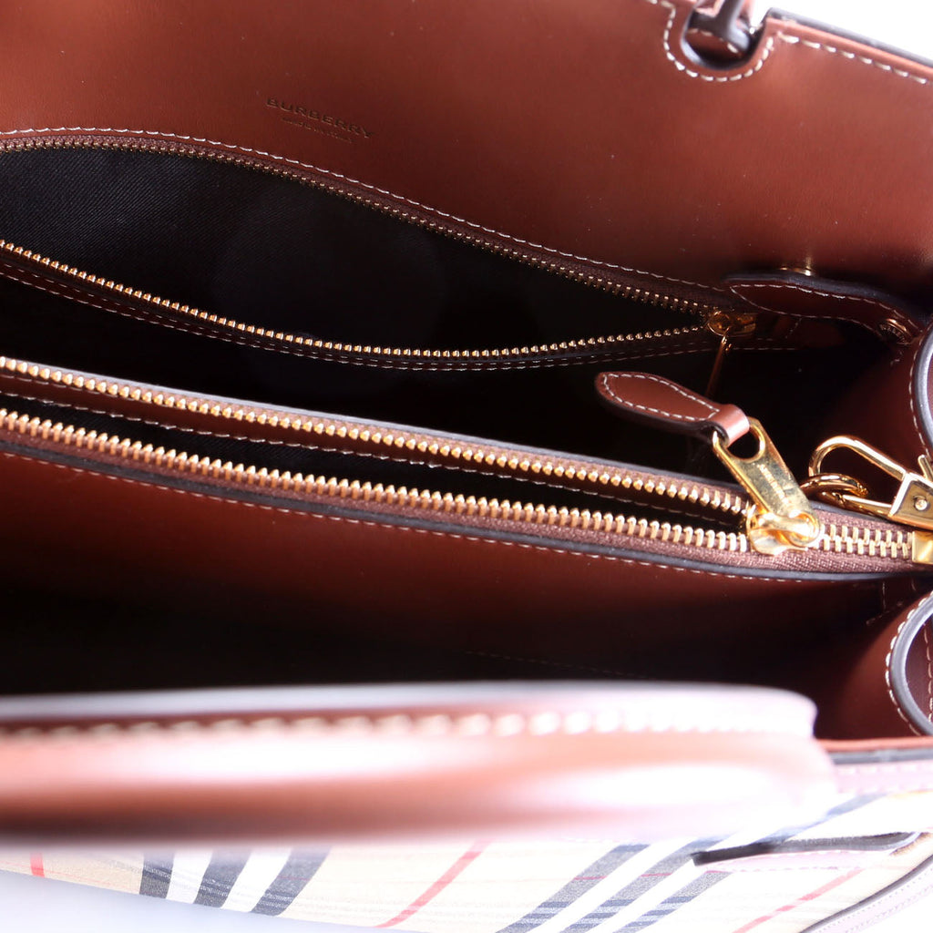 Title Vintage Check Medium Tote 8025274