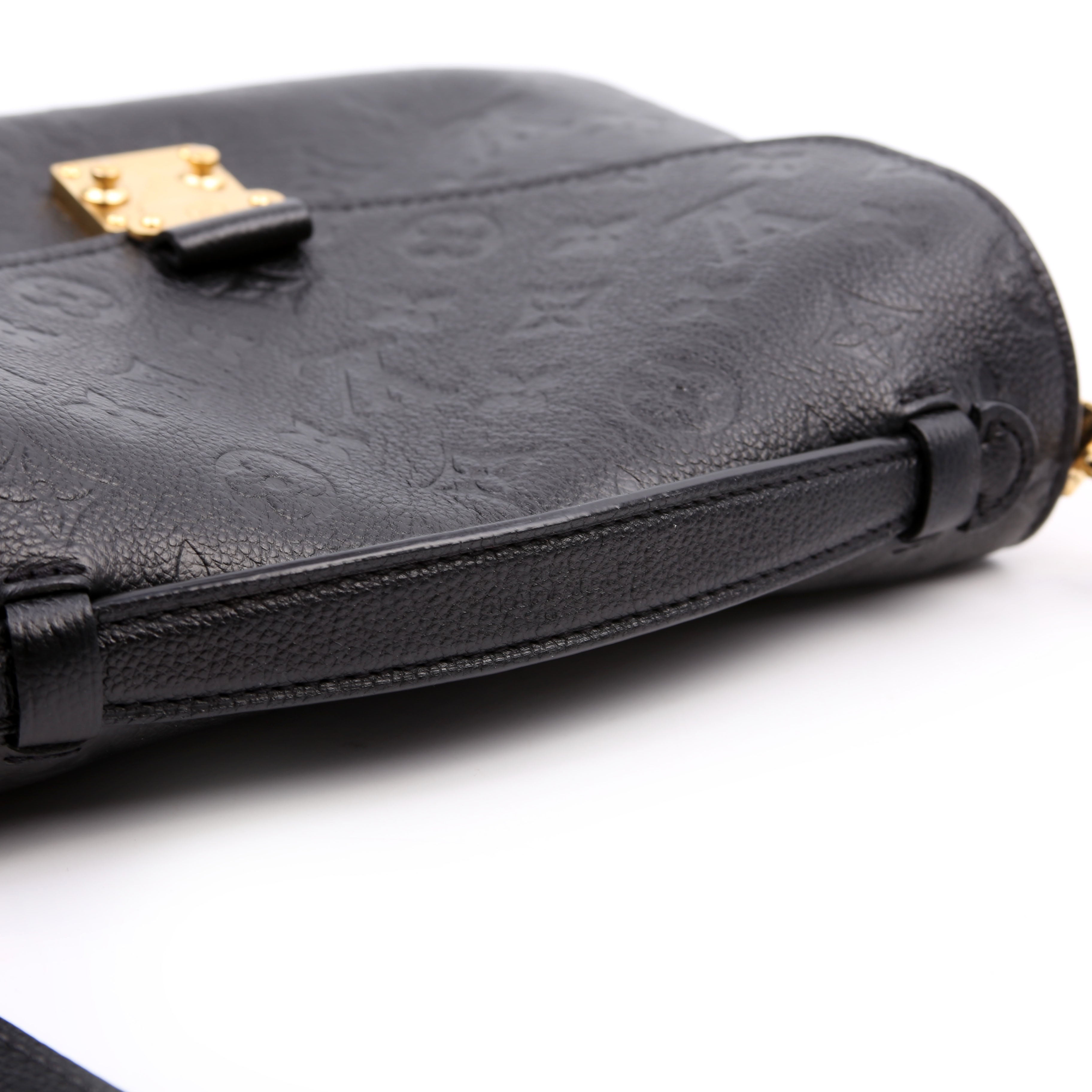 Pochette Metis Empreinte Black