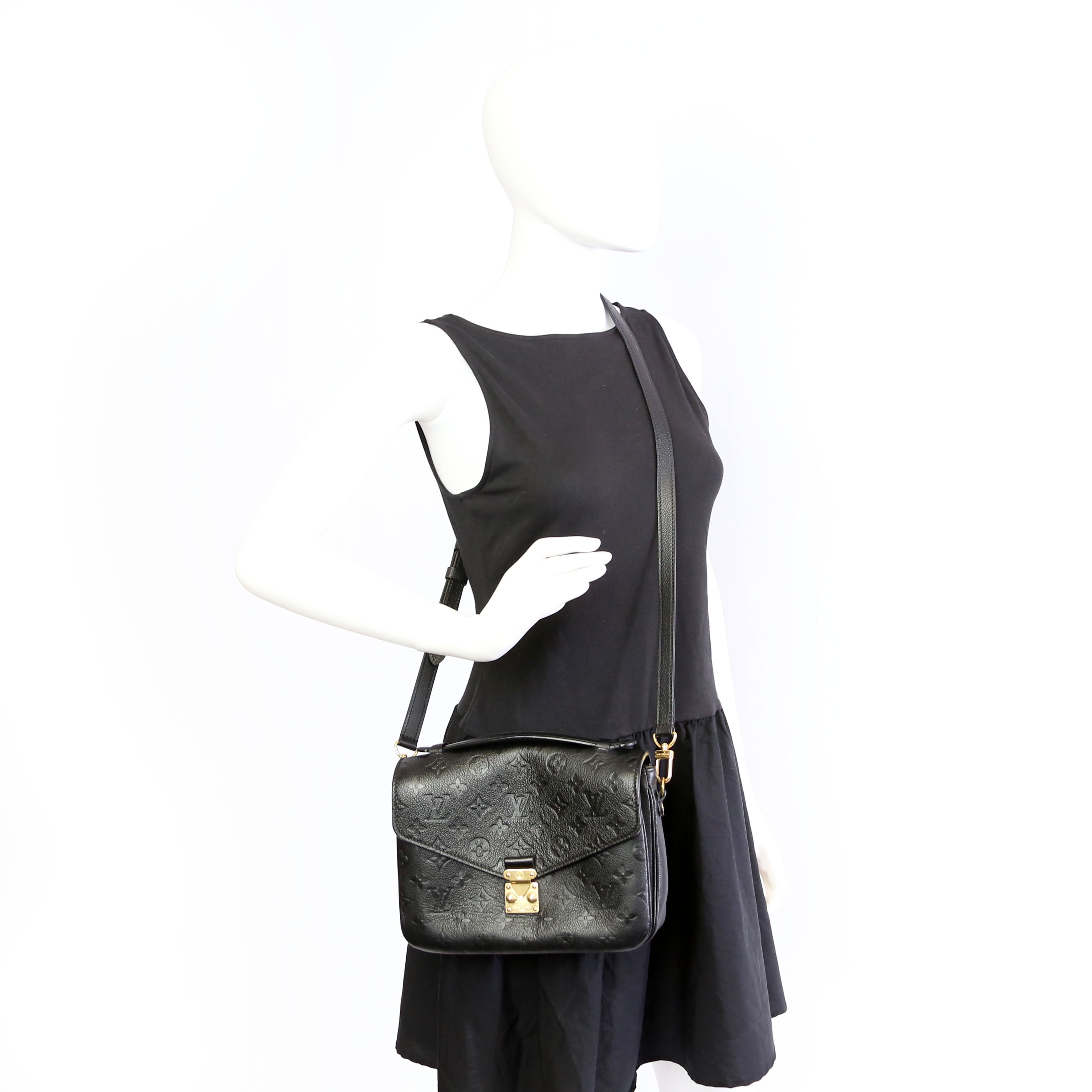 Pochette Metis Empreinte Black