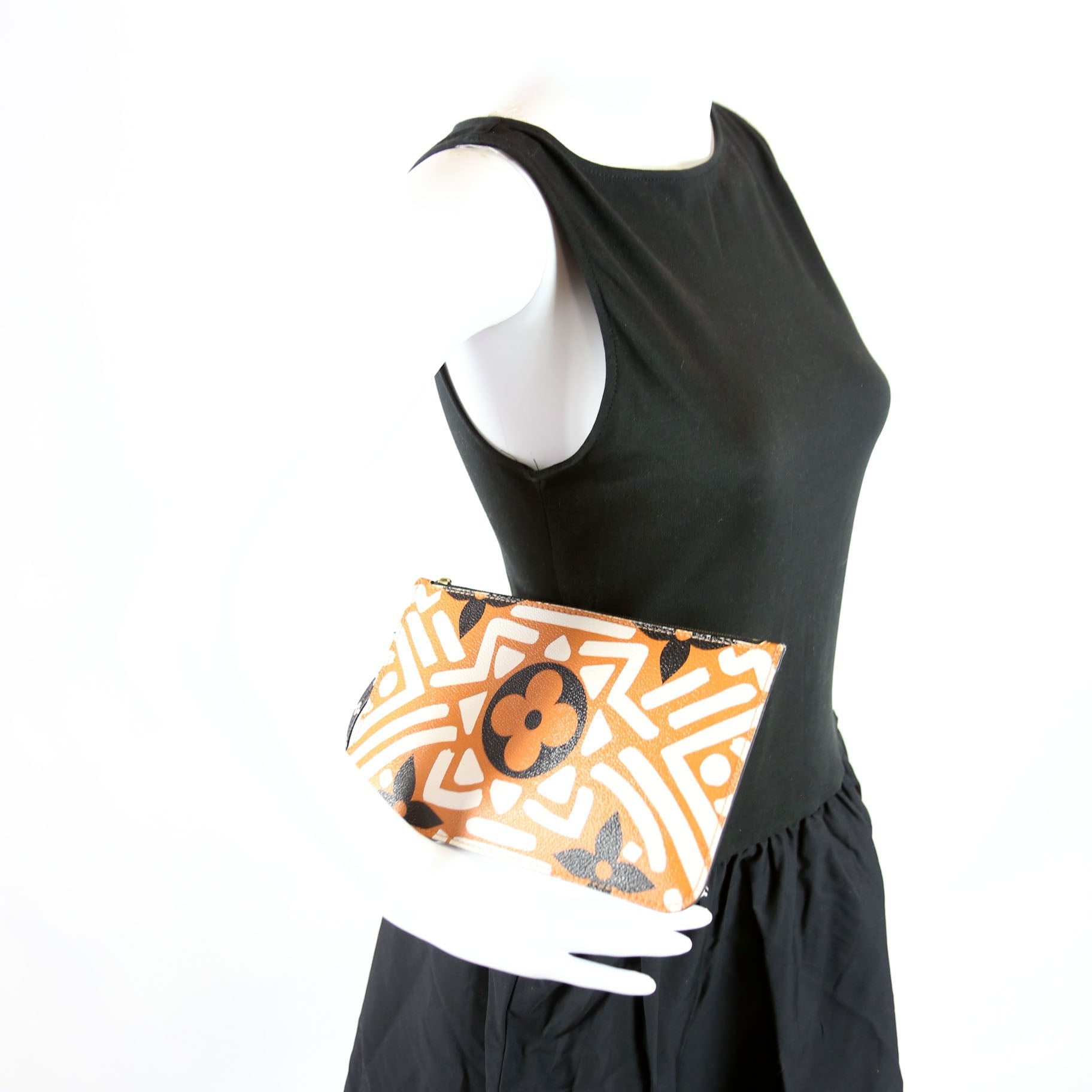 Pochette Only Crafty Orange and Black