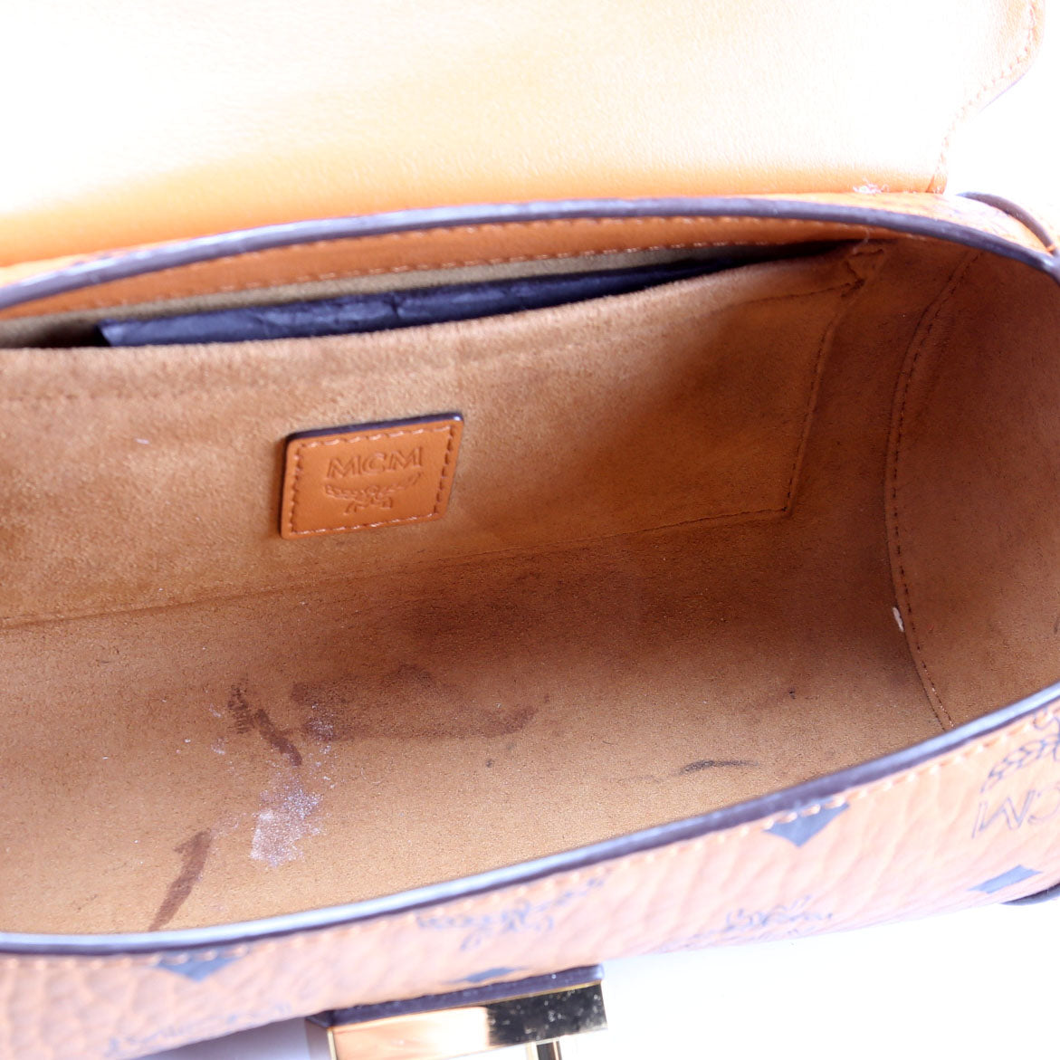 Visetos Tracy Small Crossbody Cognac