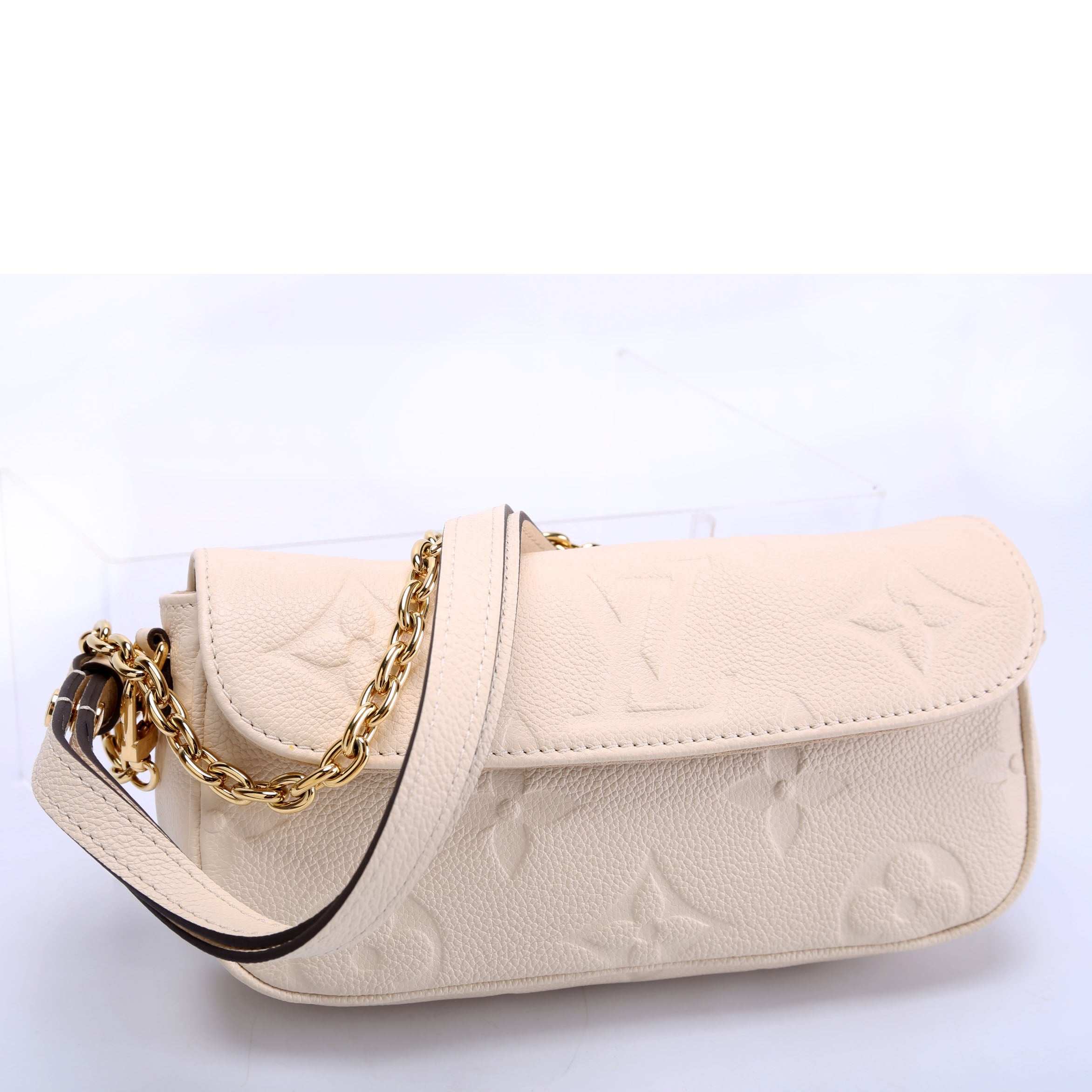 Ivy Wallet On Chain Empreinte Cream/Gold