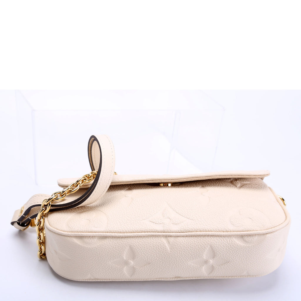 Ivy Wallet On Chain Empreinte Cream/Gold