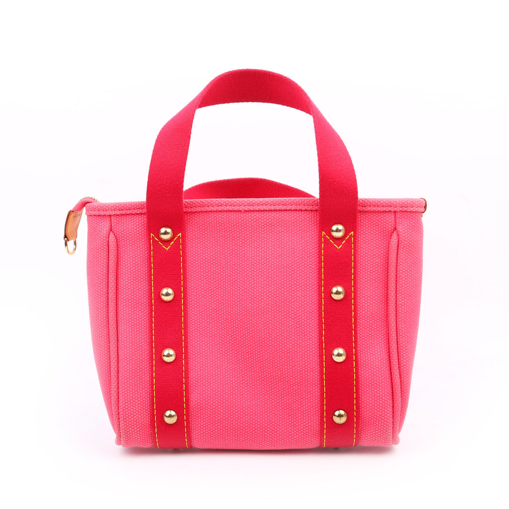 Cabas Antigua Pm Canvas Pink