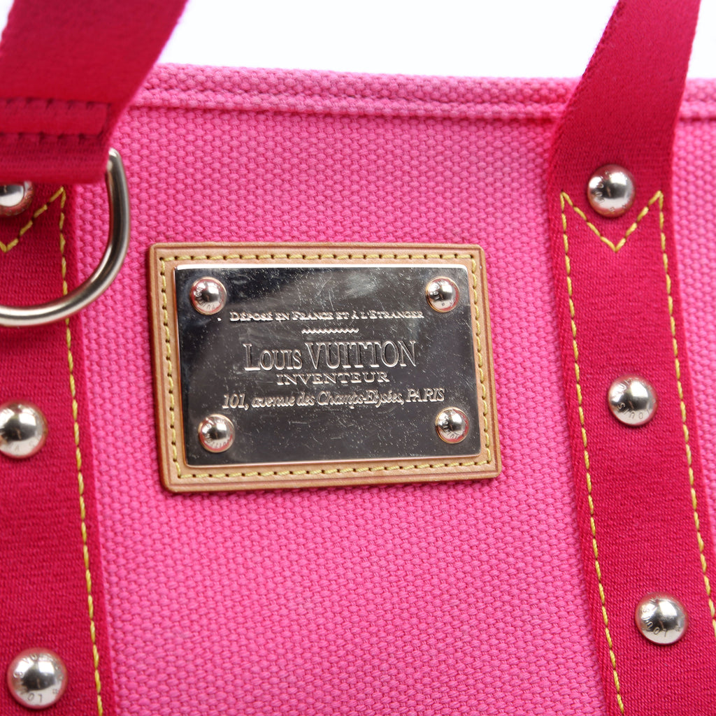 Cabas Antigua Pm Canvas Pink